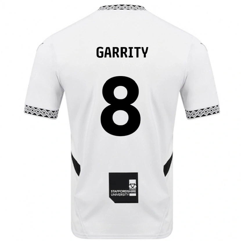 Danxen Dětské Ben Garrity #8 Bílý Domů Hráčské Dresy 2024/25 Dres