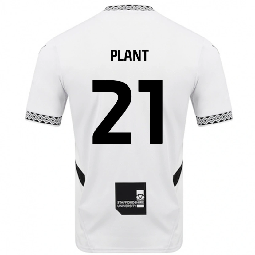 Danxen Dětské James Plant #21 Bílý Domů Hráčské Dresy 2024/25 Dres