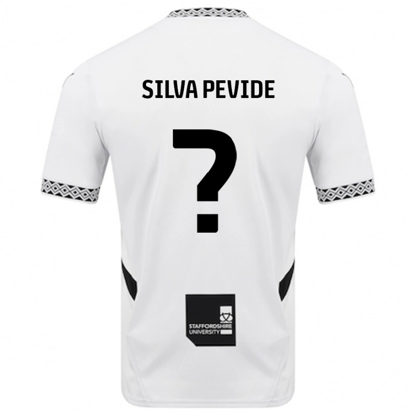 Danxen Dětské Joao Silva Pevide #0 Bílý Domů Hráčské Dresy 2024/25 Dres