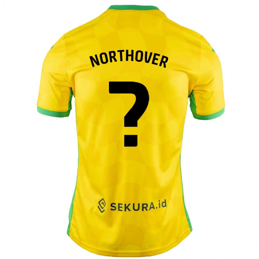 Danxen Dětské Foden Northover #0 Žlutá Zelená Domů Hráčské Dresy 2024/25 Dres