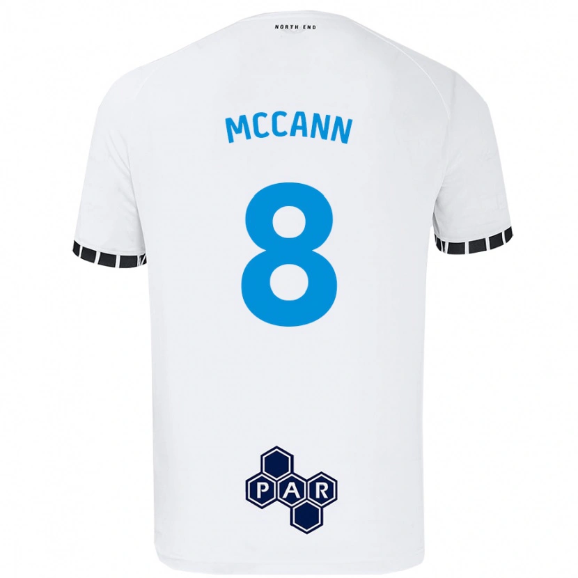 Danxen Dětské Ali Mccann #8 Bílý Domů Hráčské Dresy 2024/25 Dres