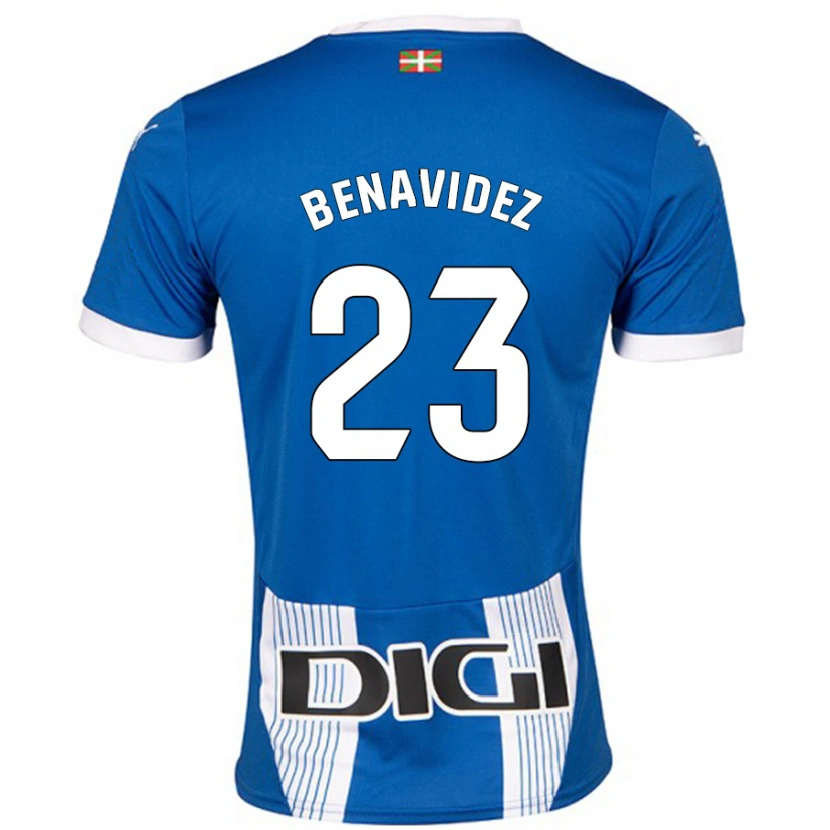 Danxen Dětské Carlos Benavidez #23 Modrý Domů Hráčské Dresy 2024/25 Dres