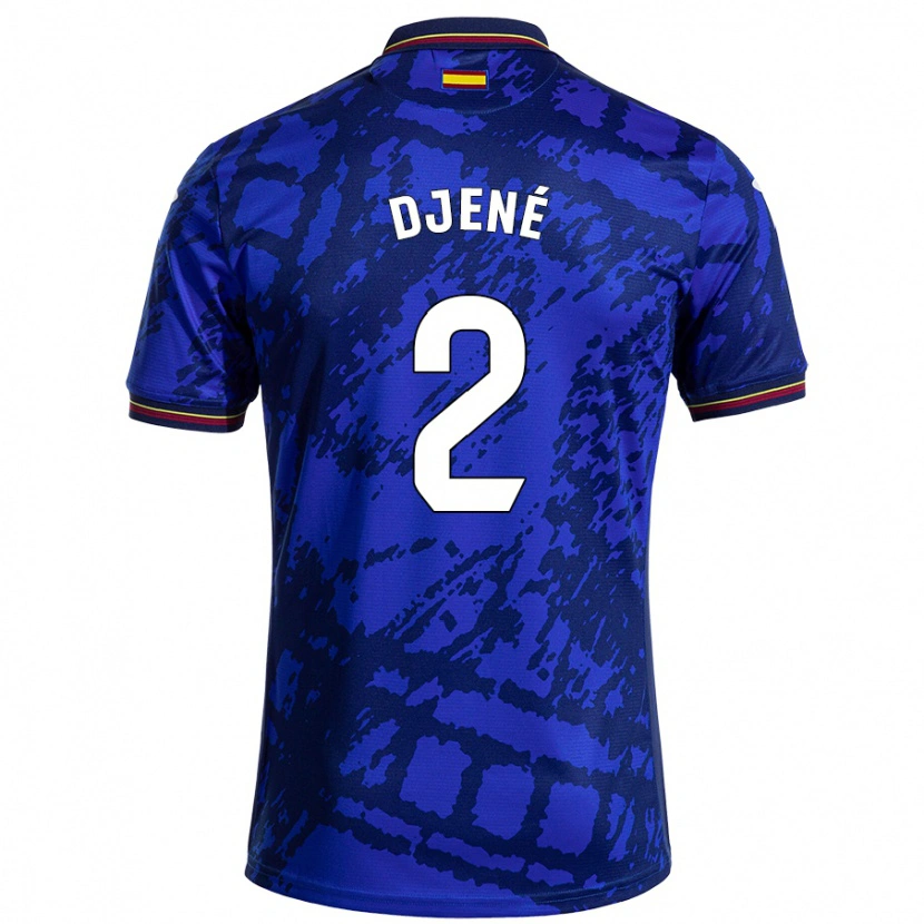 Danxen Dětské Djené #2 Tmavší Modrá Domů Hráčské Dresy 2024/25 Dres