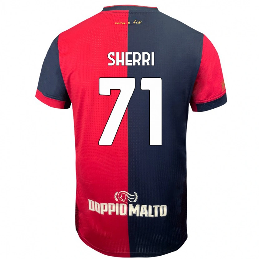 Danxen Dětské Alen Sherri #71 Červená Tmavší Modrá Domů Hráčské Dresy 2024/25 Dres