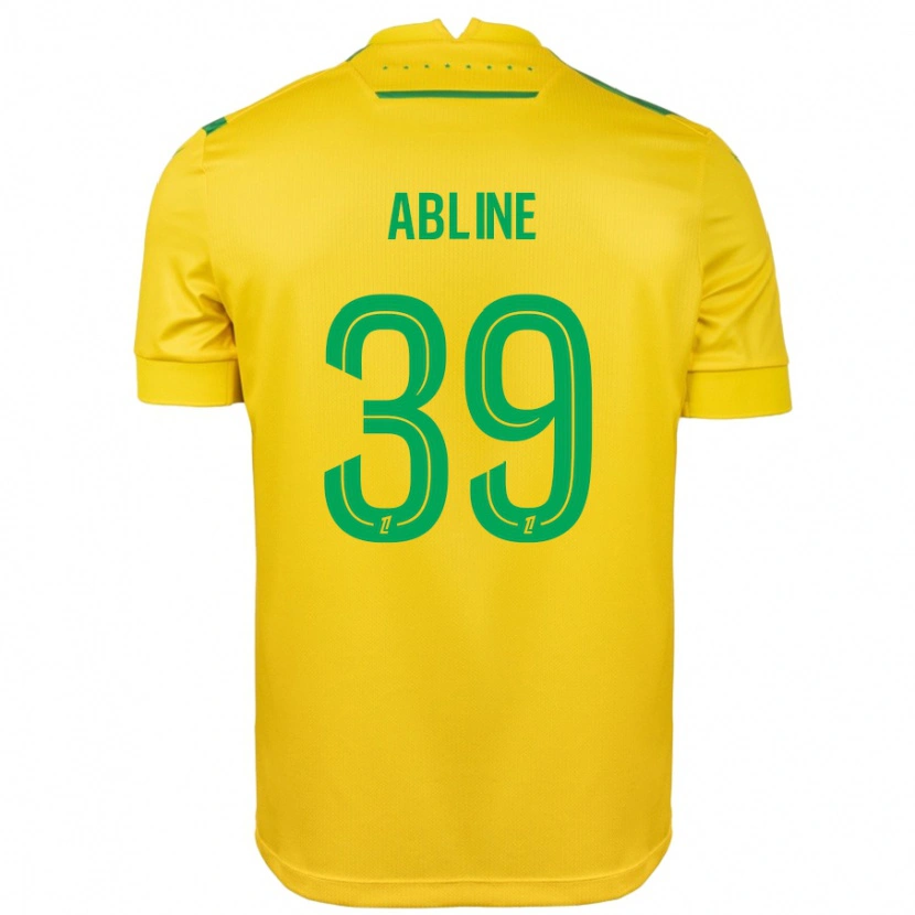 Danxen Dětské Matthis Abline #39 Žlutá Zelená Domů Hráčské Dresy 2024/25 Dres