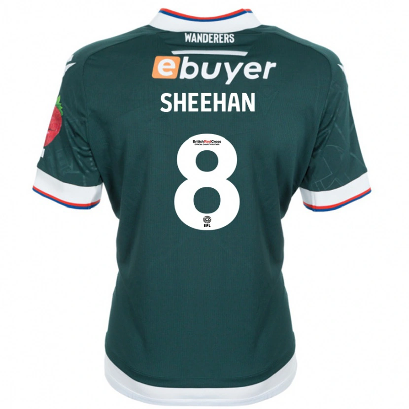 Danxen Dětské Josh Sheehan #8 Tmavě Zelená Daleko Hráčské Dresy 2024/25 Dres