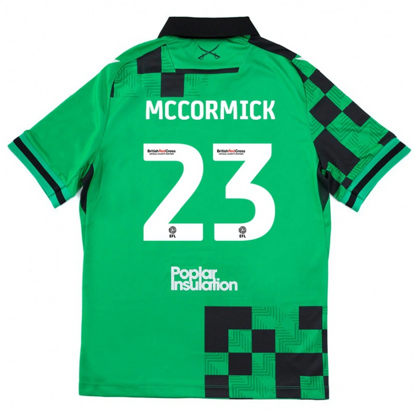 Danxen Dětské Luke Mccormick #23 Zelená Černá Daleko Hráčské Dresy 2024/25 Dres