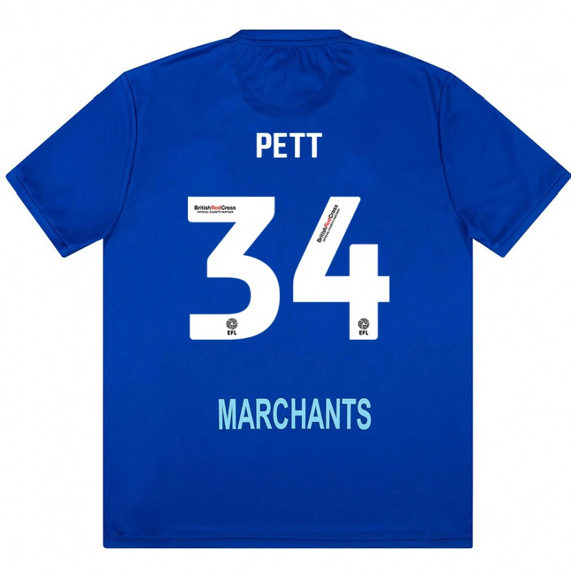 Danxen Dětské Tom Pett #34 Zelený Daleko Hráčské Dresy 2024/25 Dres