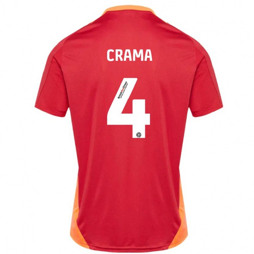 Danxen Dětské Tristan Crama #4 Modrá Až Bílá Daleko Hráčské Dresy 2024/25 Dres