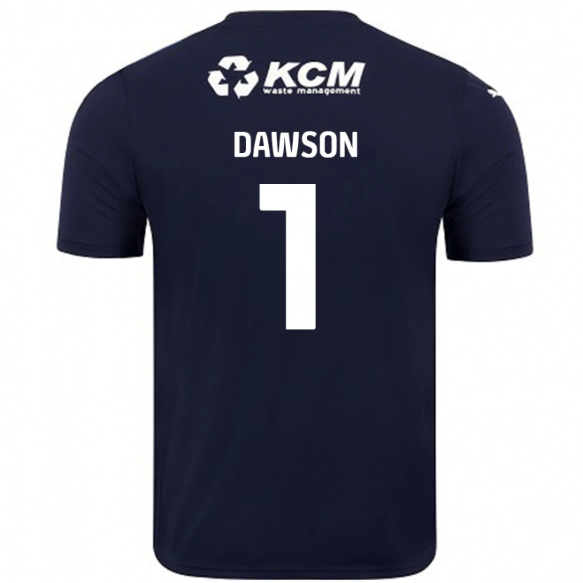 Danxen Dětské Cameron Dawson #1 Námořnická Modrá Daleko Hráčské Dresy 2024/25 Dres