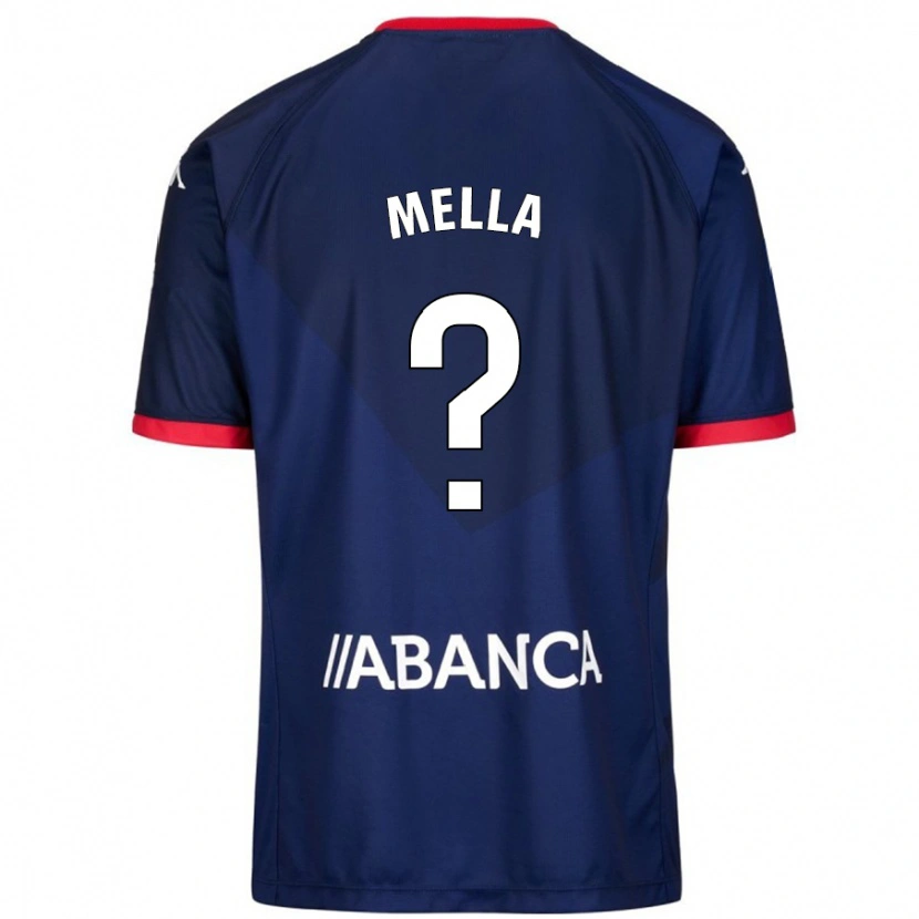 Danxen Dětské David Mella #17 Námořnická Modrá Daleko Hráčské Dresy 2024/25 Dres