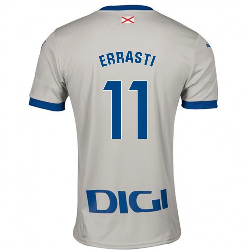 Danxen Dětské Elene Errasti #11 Světle Šedá Daleko Hráčské Dresy 2024/25 Dres