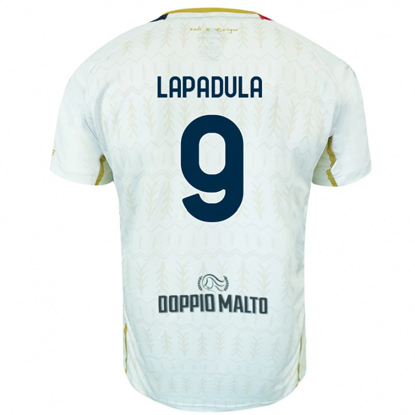Danxen Dětské Gianluca Lapadula #9 Bílý Daleko Hráčské Dresy 2024/25 Dres