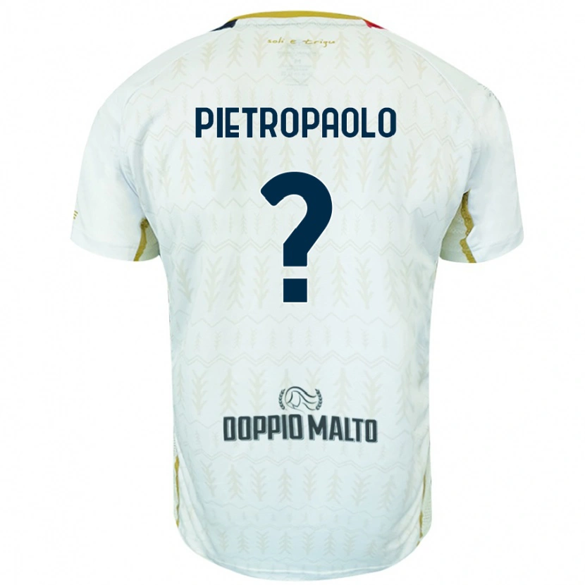 Danxen Dětské Mario Pietropaolo #0 Bílý Daleko Hráčské Dresy 2024/25 Dres