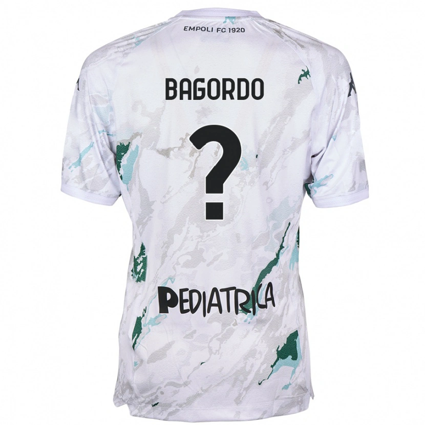 Danxen Dětské Cristian Bagordo #0 Šedá Daleko Hráčské Dresy 2024/25 Dres