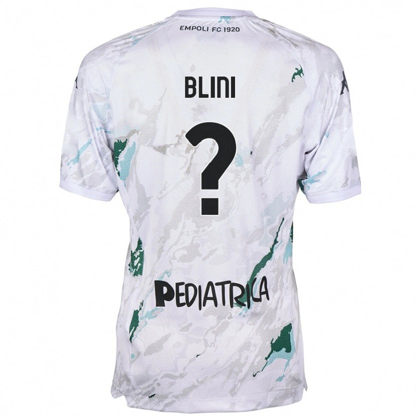 Danxen Dětské Oliver Blini #0 Šedá Daleko Hráčské Dresy 2024/25 Dres