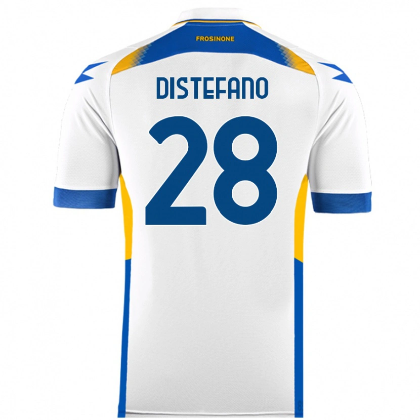 Danxen Dětské Filippo Distefano #28 Bílý Daleko Hráčské Dresy 2024/25 Dres