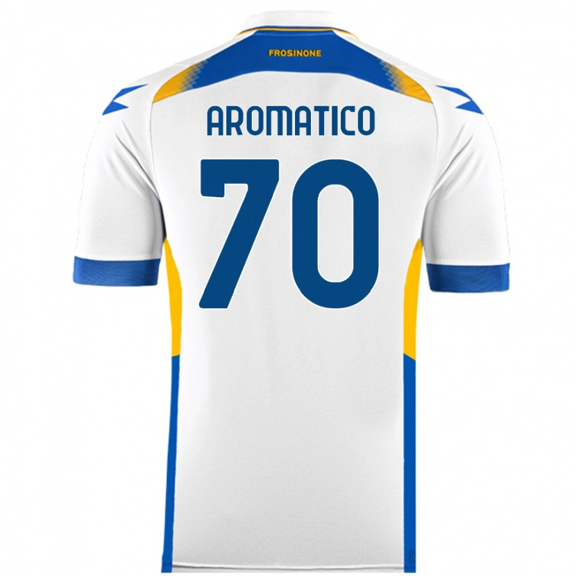 Danxen Dětské Raul Aromatico #70 Bílý Daleko Hráčské Dresy 2024/25 Dres