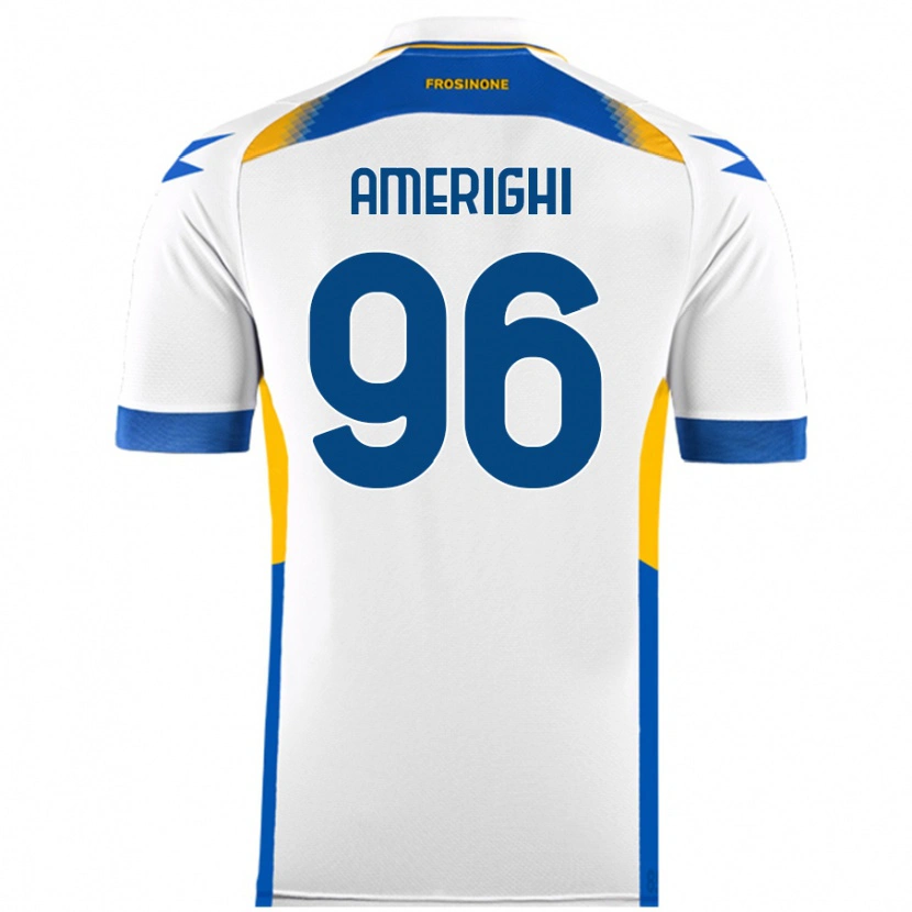 Danxen Dětské Igor Amerighi #96 Bílý Daleko Hráčské Dresy 2024/25 Dres