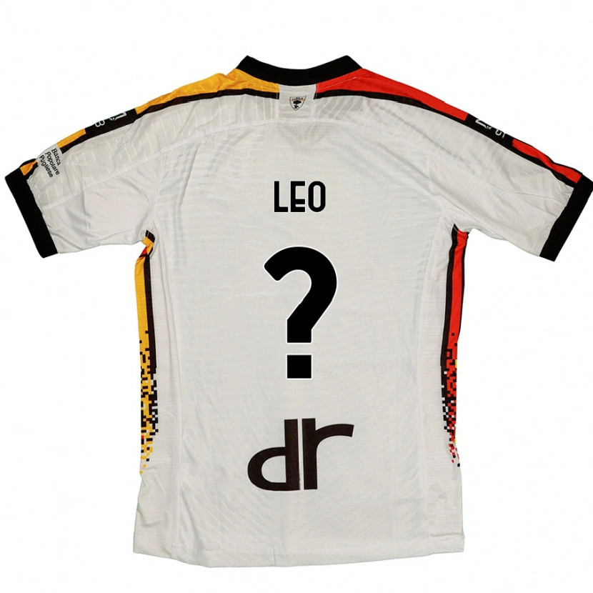 Danxen Dětské Giulio Leo #0 Bílá Černá Daleko Hráčské Dresy 2024/25 Dres