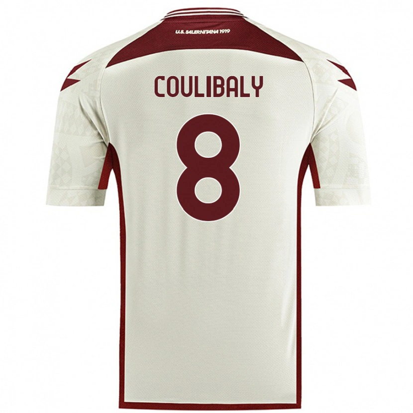 Danxen Dětské Mamadou Coulibaly #8 Barva Krémová Daleko Hráčské Dresy 2024/25 Dres