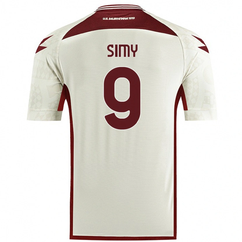 Danxen Dětské Simy #9 Barva Krémová Daleko Hráčské Dresy 2024/25 Dres