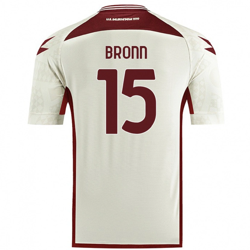 Danxen Dětské Dylan Bronn #15 Barva Krémová Daleko Hráčské Dresy 2024/25 Dres
