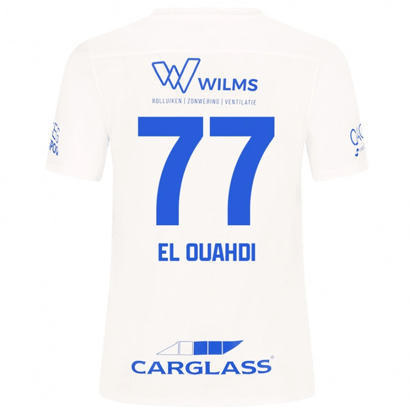Danxen Dětské Zakaria El Ouahdi #77 Bílý Daleko Hráčské Dresy 2024/25 Dres