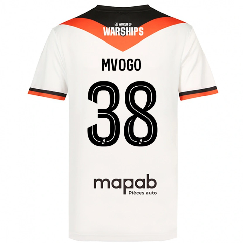Danxen Dětské Yvon Mvogo #38 Bílý Daleko Hráčské Dresy 2024/25 Dres