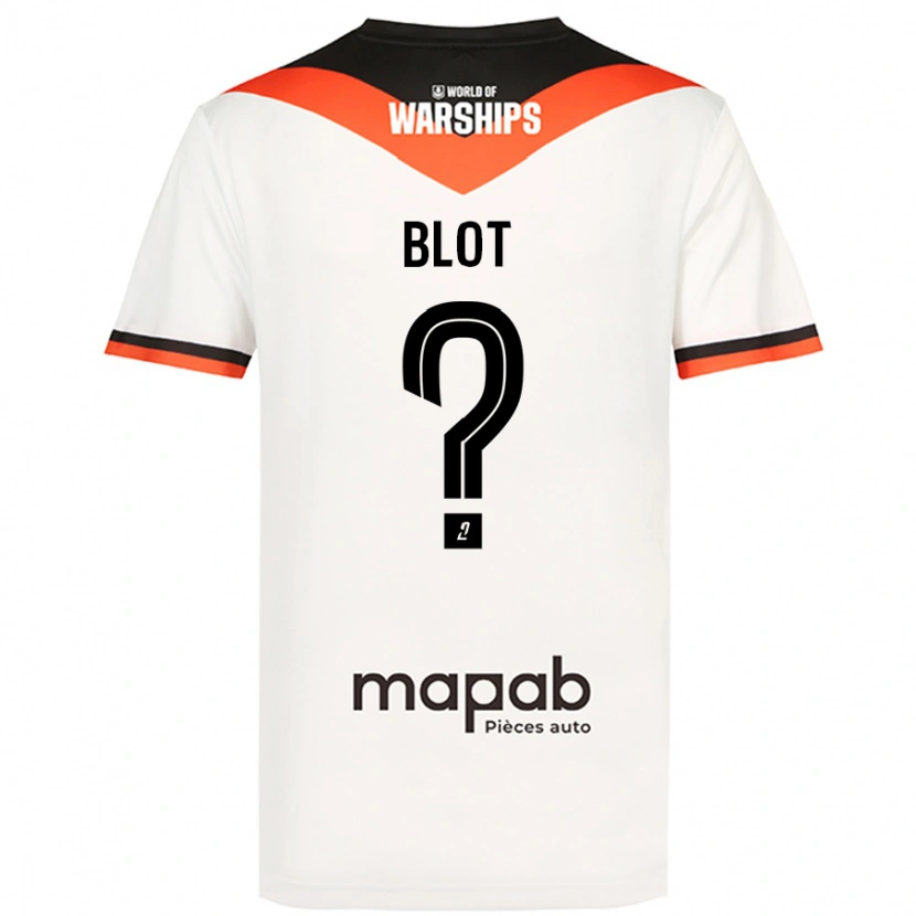 Danxen Dětské Enzo Blot #0 Bílý Daleko Hráčské Dresy 2024/25 Dres