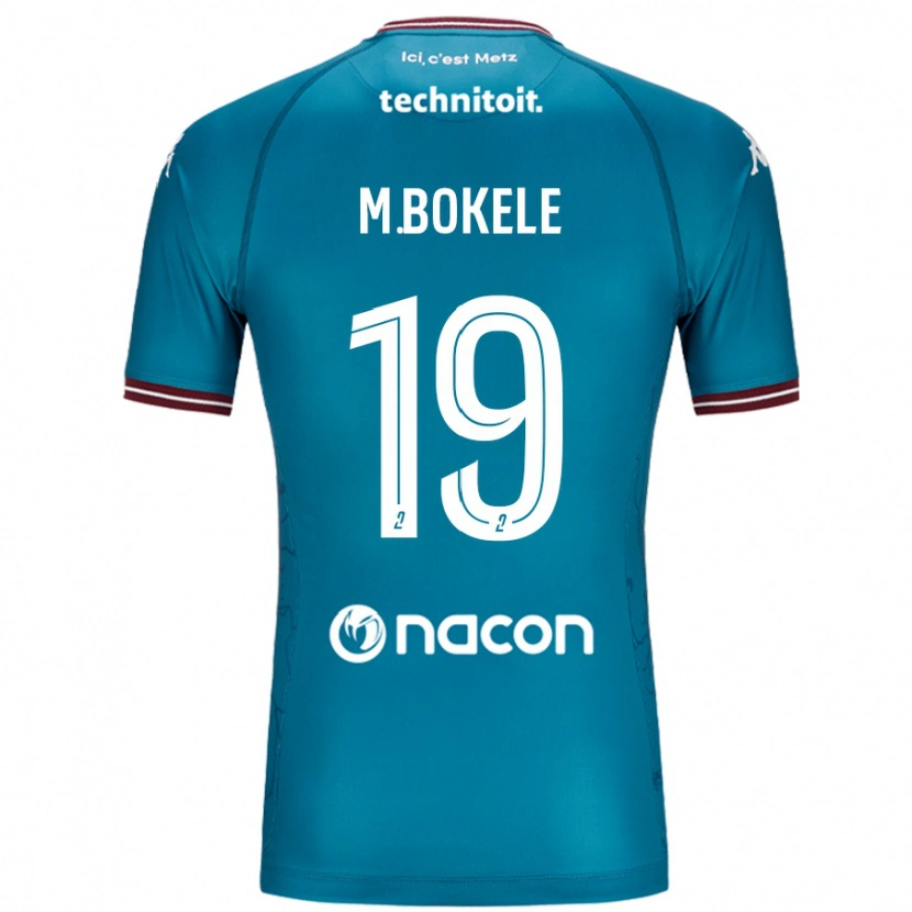 Danxen Dětské Morgan Bokele #19 Modrý Benzín Daleko Hráčské Dresy 2024/25 Dres