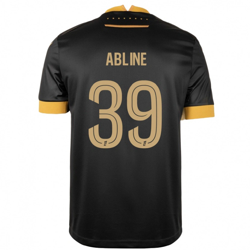 Danxen Dětské Matthis Abline #39 Černá Hnědá Daleko Hráčské Dresy 2024/25 Dres