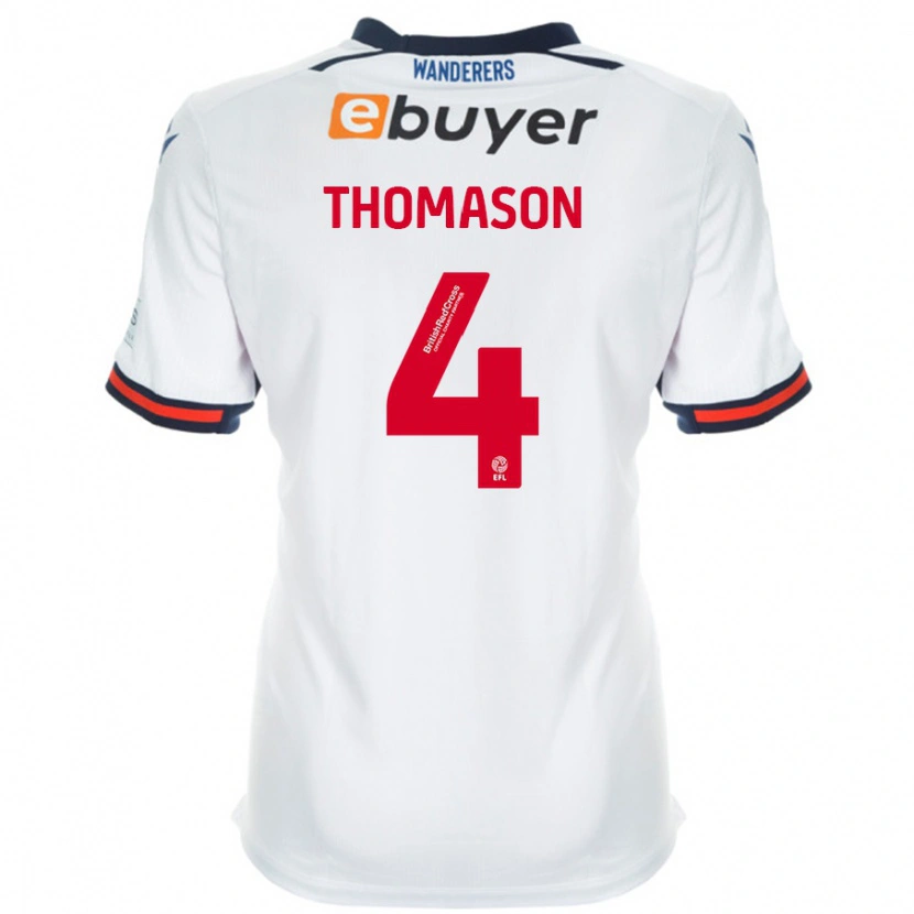 Danxen Pánské George Thomason #4 Bílý Domů Hráčské Dresy 2024/25 Dres