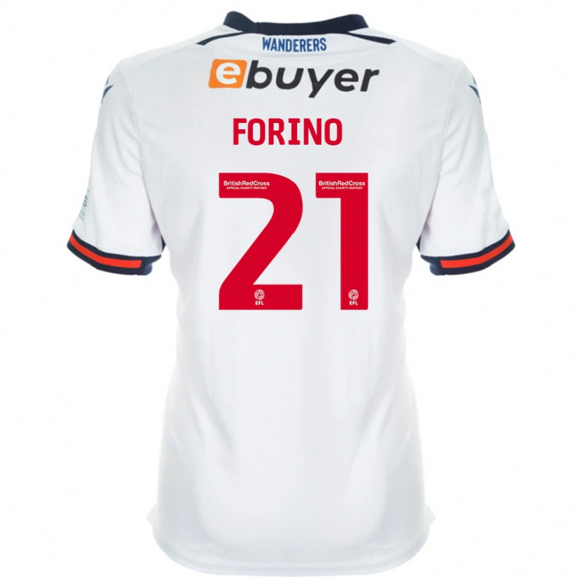 Danxen Pánské Chris Forino #21 Bílý Domů Hráčské Dresy 2024/25 Dres