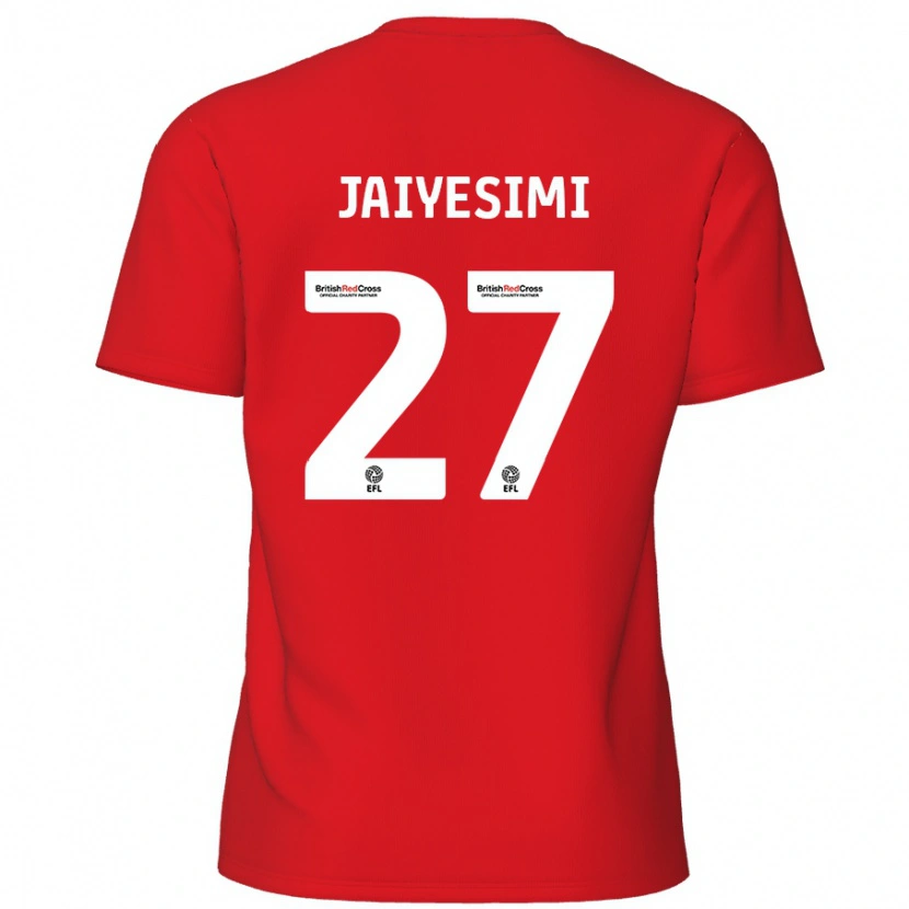 Danxen Pánské Diallang Jaiyesimi #27 Červený Domů Hráčské Dresy 2024/25 Dres