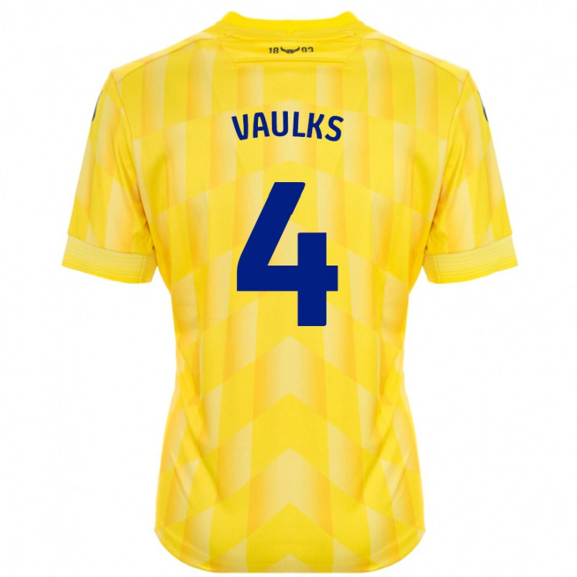 Danxen Pánské Will Vaulks #4 Žluť Domů Hráčské Dresy 2024/25 Dres