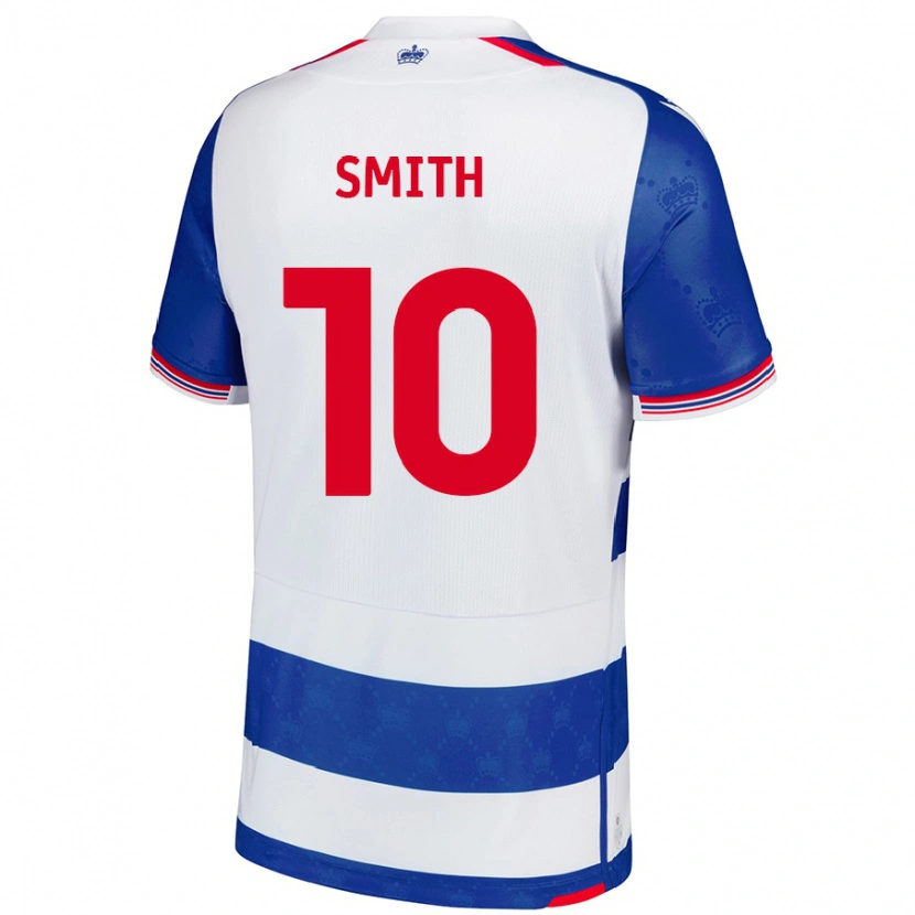 Danxen Pánské Sam Smith #10 Modrá Bílá Domů Hráčské Dresy 2024/25 Dres
