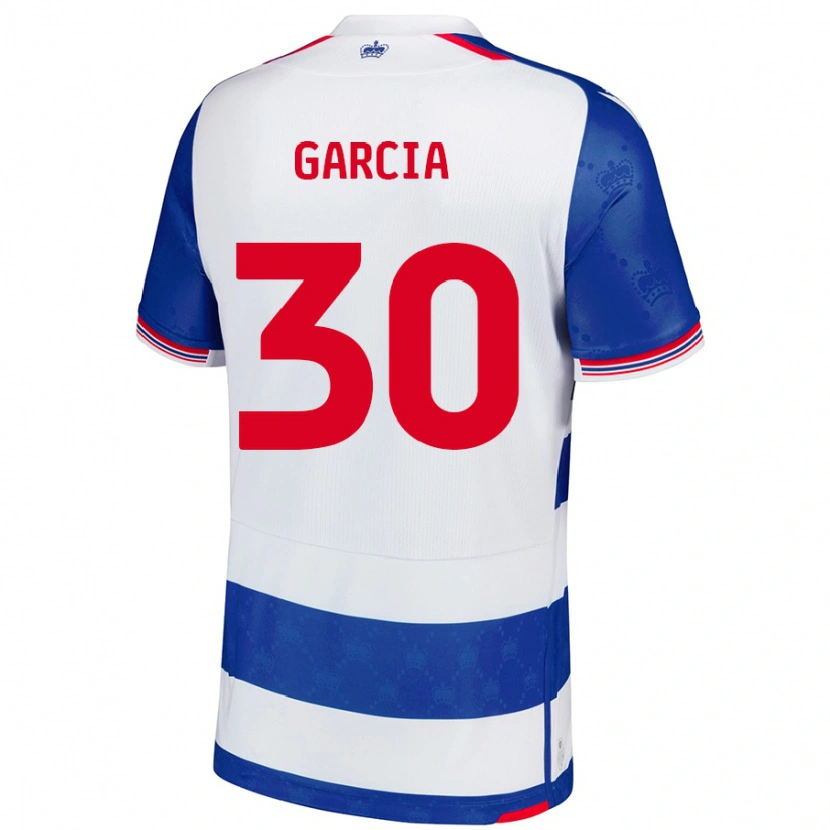 Danxen Pánské Andre Garcia #30 Modrá Bílá Domů Hráčské Dresy 2024/25 Dres