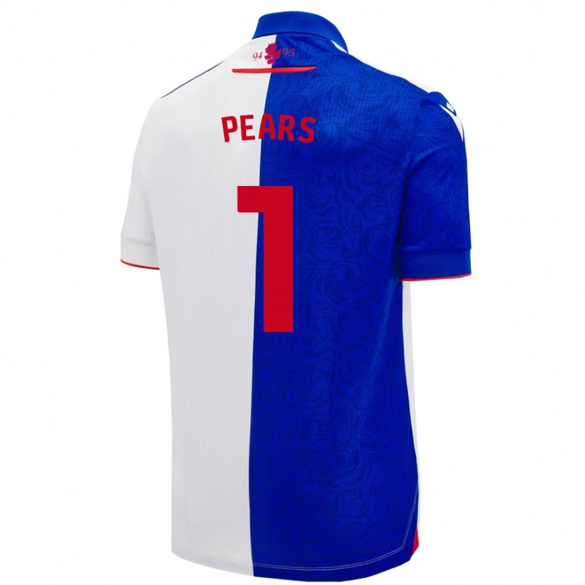 Danxen Pánské Aynsley Pears #1 Nebesky Modrá Bílá Domů Hráčské Dresy 2024/25 Dres