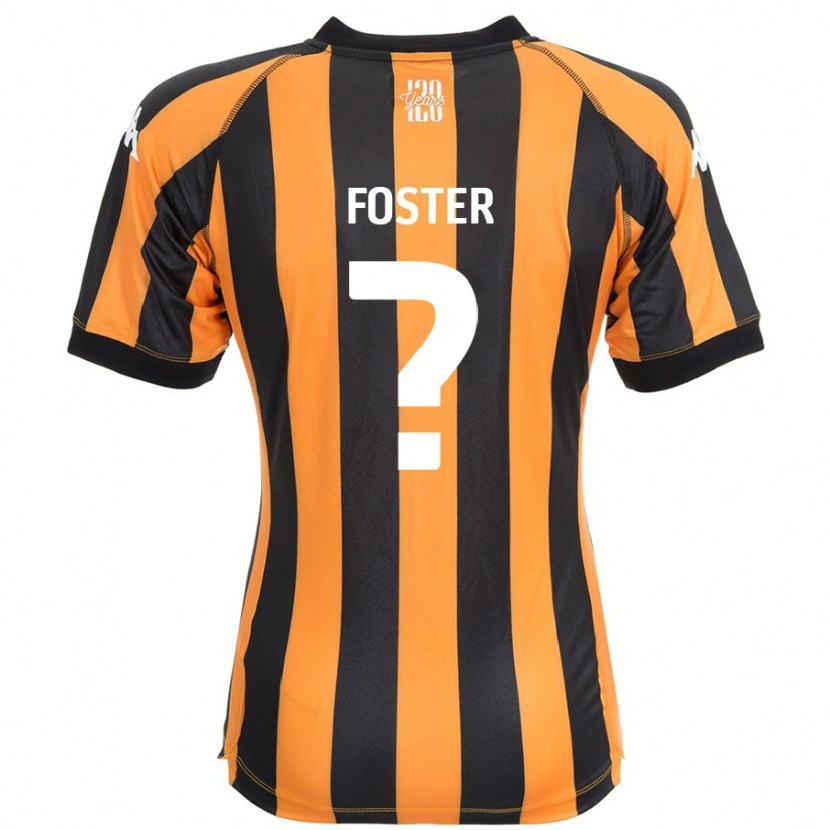 Danxen Pánské Owen Foster #0 Černá Ambra Domů Hráčské Dresy 2024/25 Dres