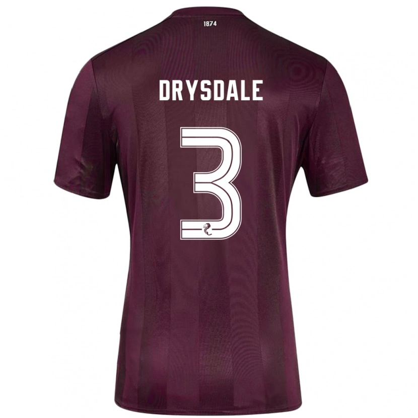 Danxen Pánské Ethan Drysdale #3 Burgundské Domů Hráčské Dresy 2024/25 Dres