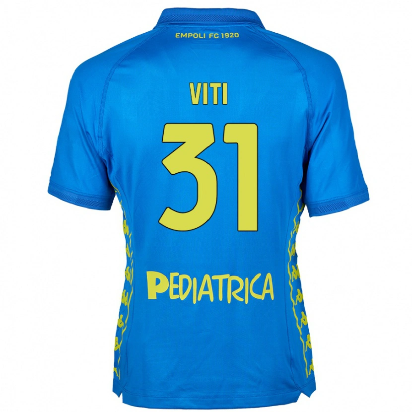 Danxen Pánské Vittorio Viti #31 Modrý Domů Hráčské Dresy 2024/25 Dres