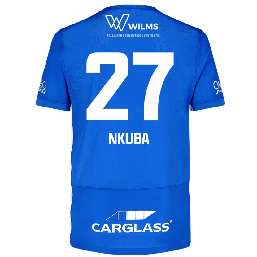 Danxen Pánské Ken Nkuba #27 Modrý Domů Hráčské Dresy 2024/25 Dres