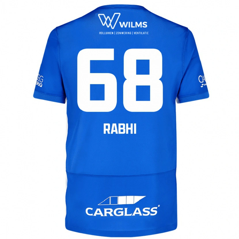 Danxen Pánské Ayman Rabhi #68 Modrý Domů Hráčské Dresy 2024/25 Dres