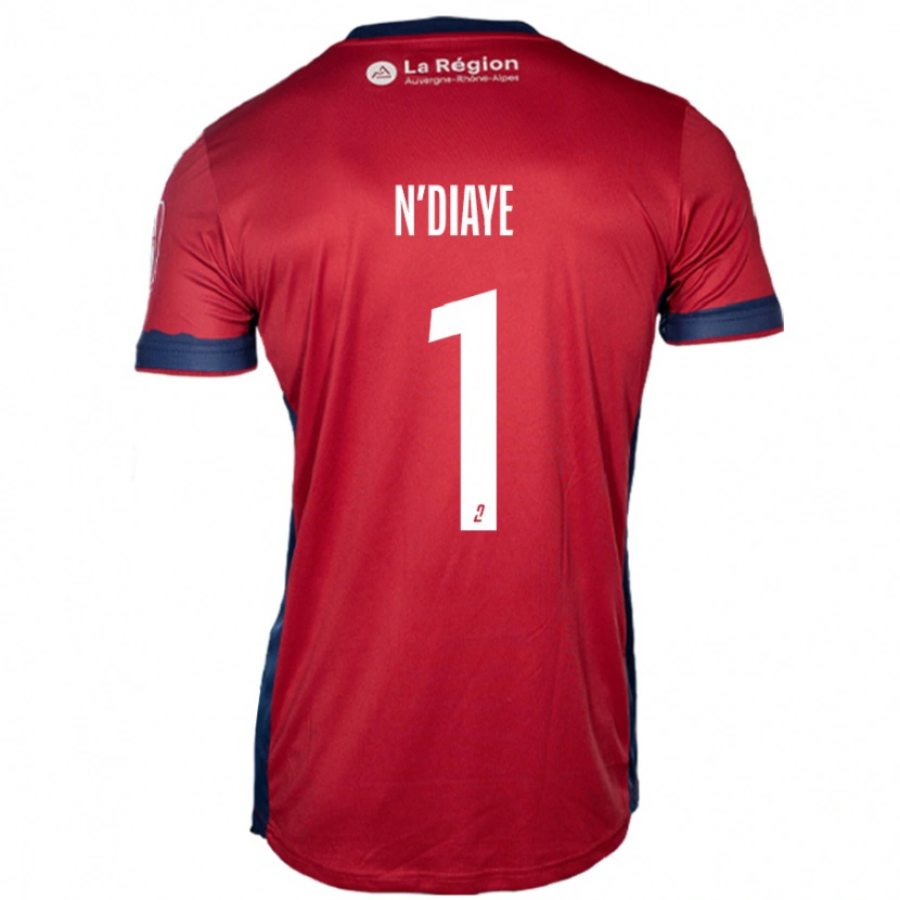 Danxen Pánské Massamba N'diaye #1 Světle Vínová Domů Hráčské Dresy 2024/25 Dres