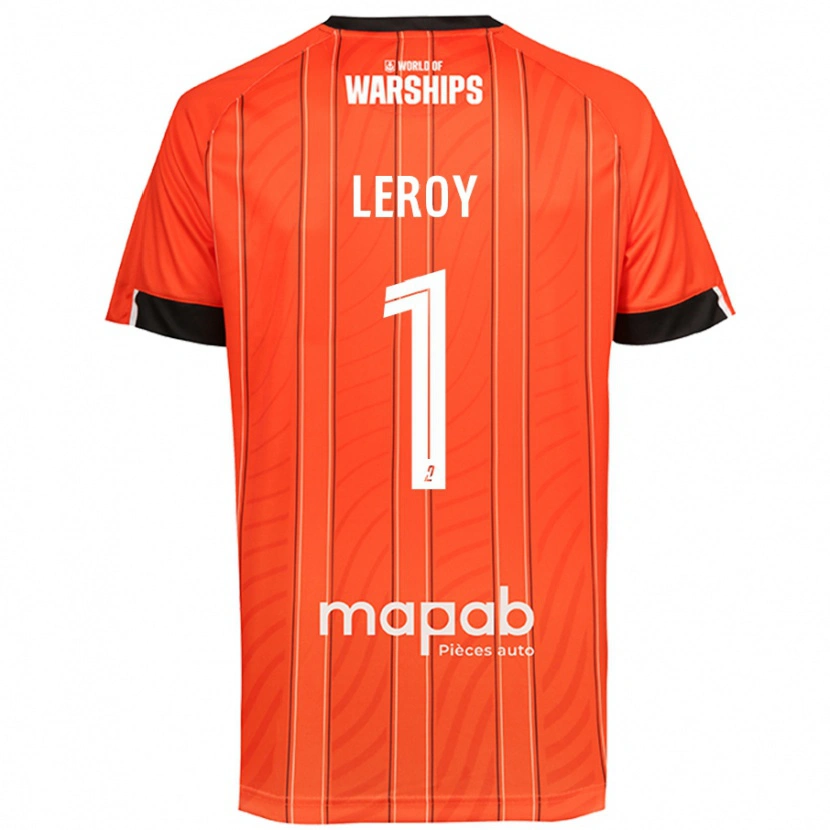 Danxen Pánské Benjamin Leroy #1 Pomerančový Domů Hráčské Dresy 2024/25 Dres
