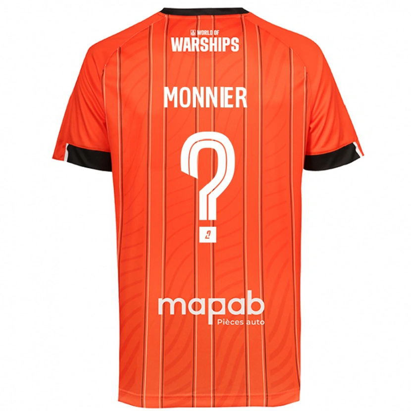 Danxen Pánské Isaac Monnier #0 Pomerančový Domů Hráčské Dresy 2024/25 Dres