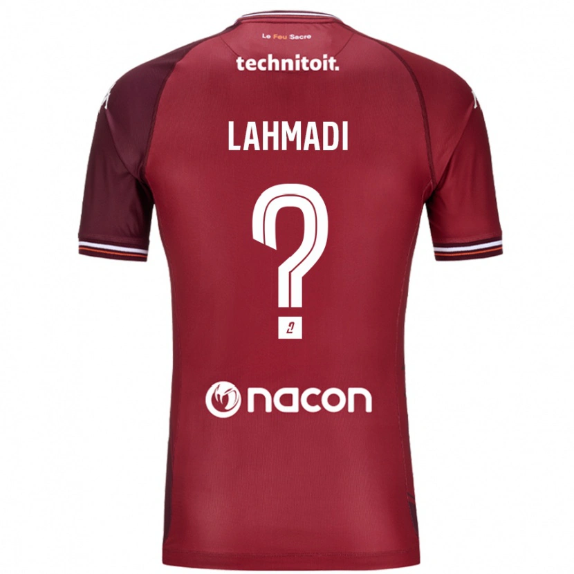 Danxen Pánské Mehdi Lahmadi #0 Červená Granata Domů Hráčské Dresy 2024/25 Dres