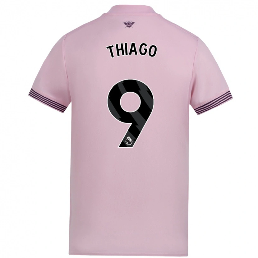 Danxen Pánské Igor Thiago #9 Růžový Daleko Hráčské Dresy 2024/25 Dres