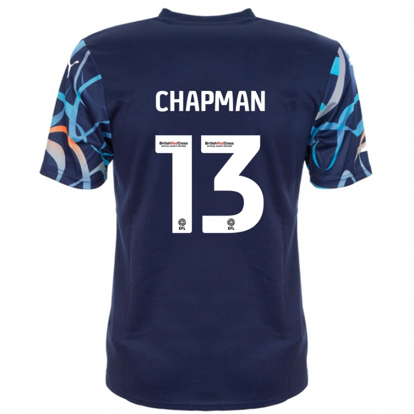 Danxen Pánské Mackenzie Chapman #13 Námořnická Modrá Daleko Hráčské Dresy 2024/25 Dres